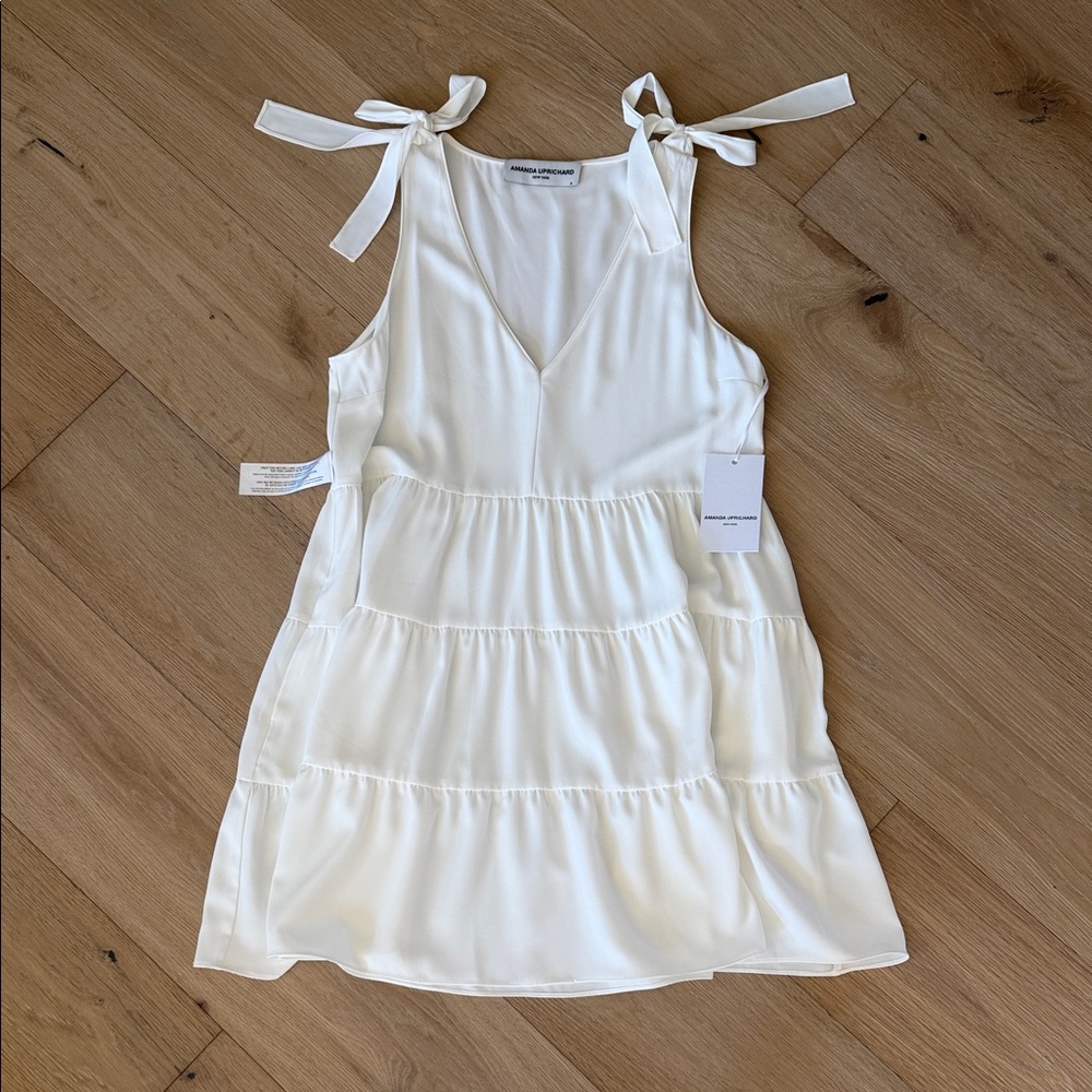 Amanda Uprichard Classic White Dress